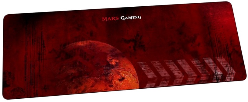 Hiirematt Mars Gaming MMP2, 88 cm x 33 cm x 0.3 cm, must/punane
