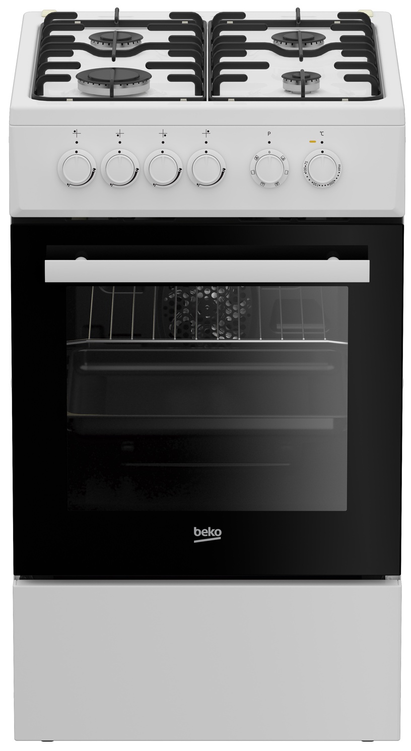 Gaasipliit elektriahjuga Beko FSE52029DWD