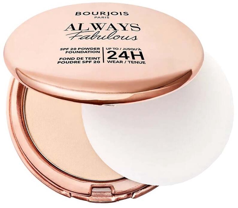 Компактные пудрa Bourjois Paris Always Fabulous, 7 г, SPF 20