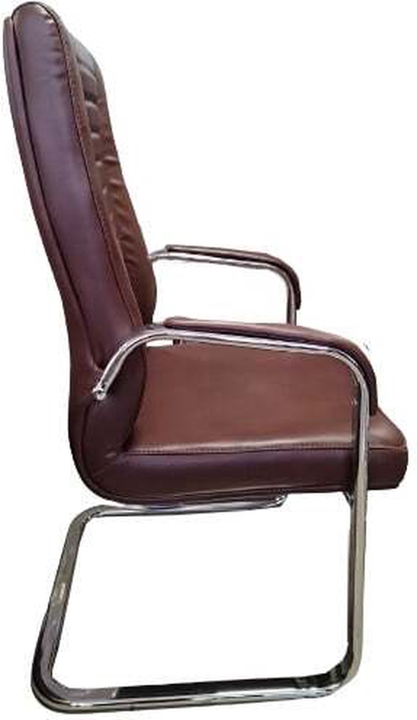 Офисный стул MN Vizitor SP914D, 46 x 48 x 110 см, коричневый