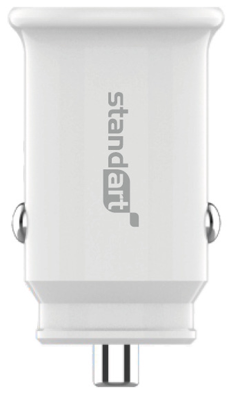 Auto telefona lādētājs Standart GT-ZJ20, USB Type-C, balta, 20 W