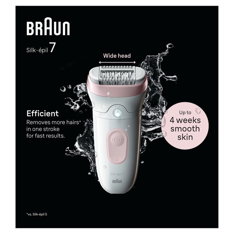 Эпилятор Braun Silk•épil 7 SE7-000, белый