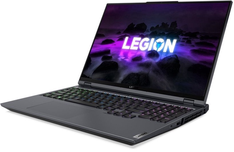 Ноутбук Lenovo Legion 5 Pro 82JD0090PB PL, i7-11800H, 16 GB, 1 TB, 16 ″, RTX 3070, черный/серый, en