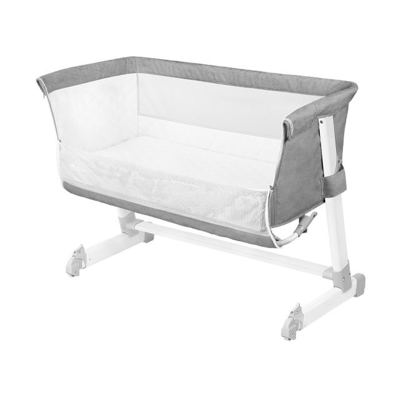 Детская кроватка Lionelo Theo Concrete, серый