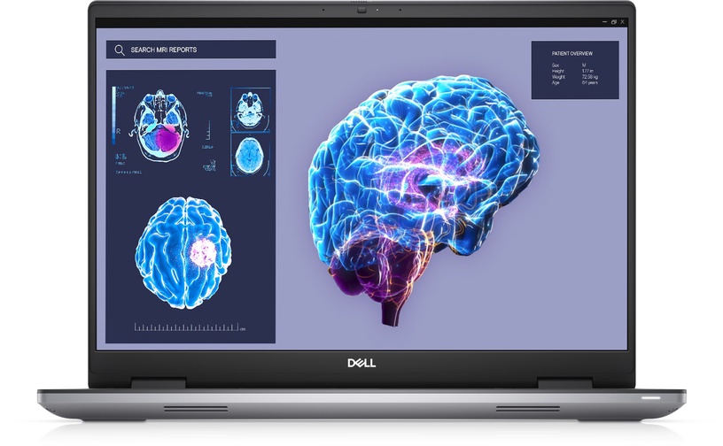 Sülearvuti Dell Precision 7680, Intel® Core™ i7-13850HX, 16 GB, 512 GB, 16 ", Nvidia RTX A, hall, en
