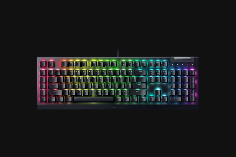 Клавиатура Razer BlackWidow V4 X Green Switches, Английский (US), черный
