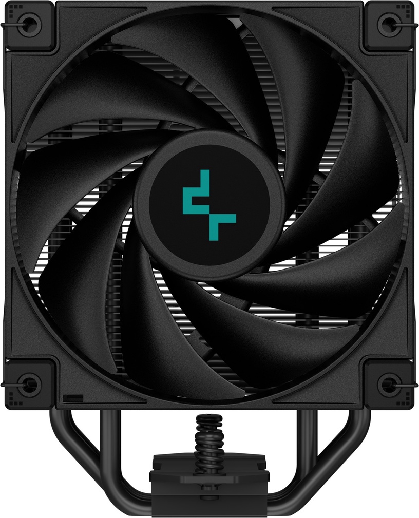 Воздушный охладитель для процессора Deepcool AK400 Zero Dark, 127 мм x 155 мм