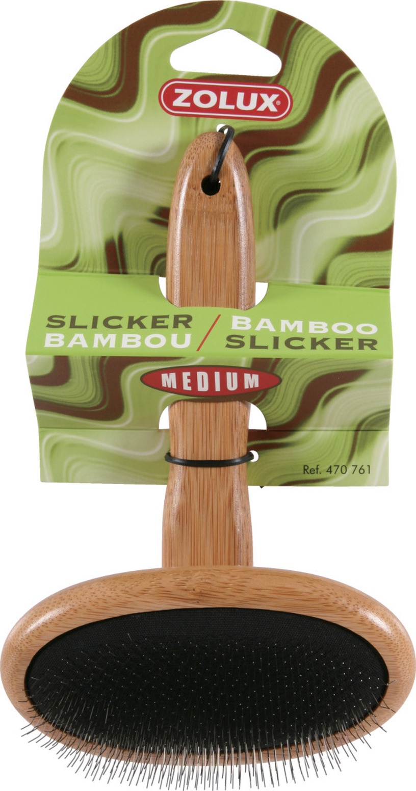 Расчески для домашних животных Zolux Bamboo Slicker, M