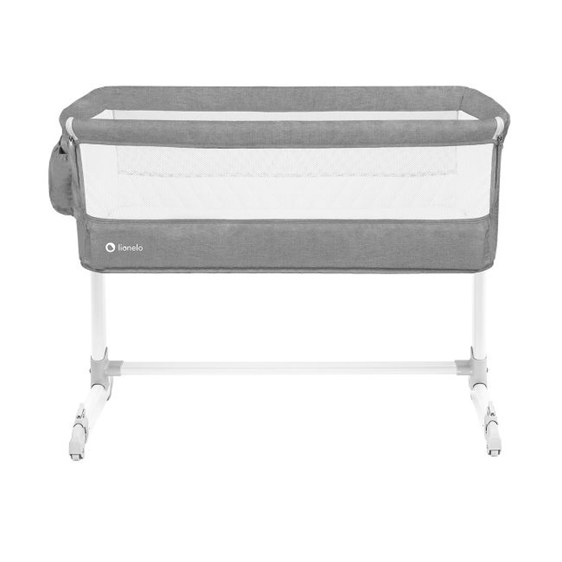 Детская кроватка Lionelo Theo Concrete, серый