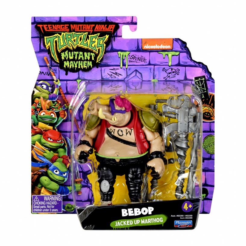 Фигурка-игрушка TMNT Ninja Turtles Bebop Jacked Up Warthog 83289