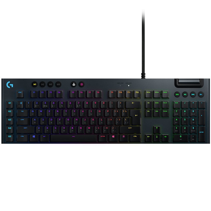 Klaviatuur Logitech G815 LightSync GL Linear, EN, must