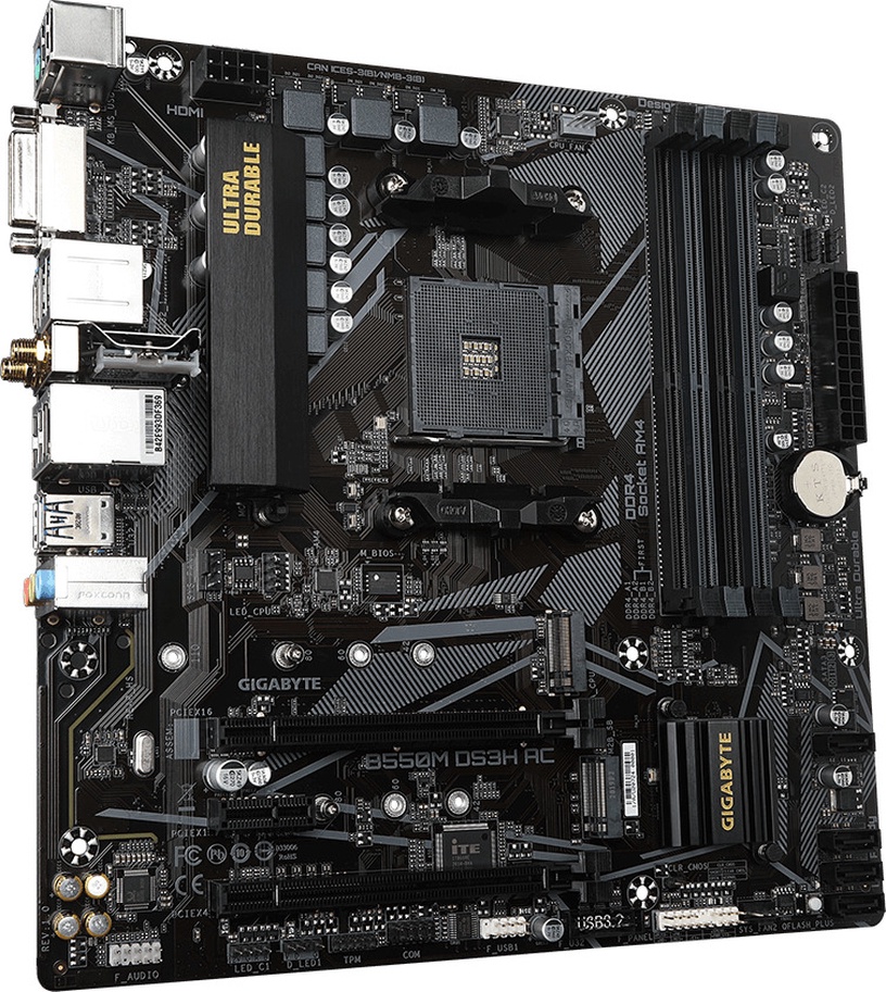 Материнская плата Gigabyte B550M DS3H AC