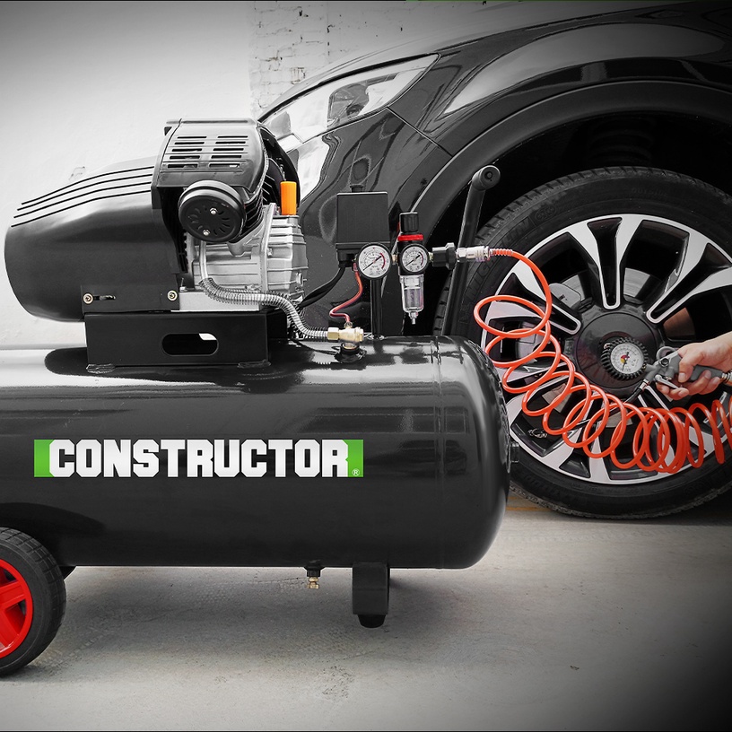 Eļļas kompresors Constructor CTAC8-100, 100L - 3Hp