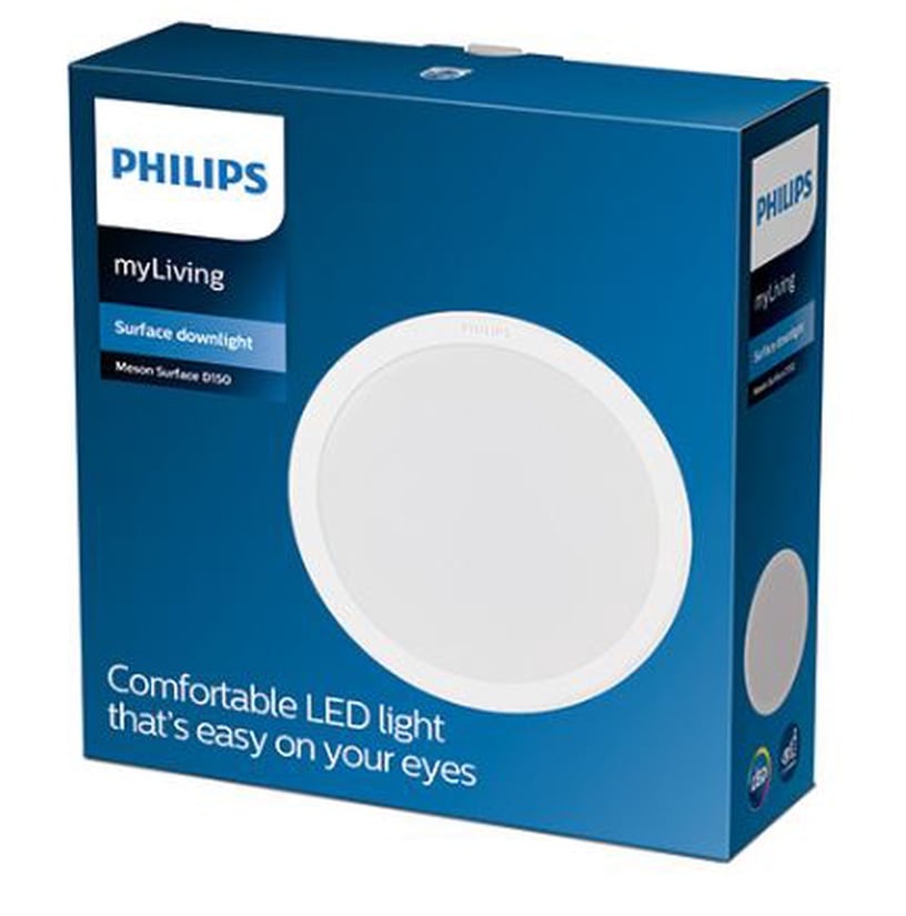 Поверхностная светодиодная панель потолочный Philips Meson, 4000°К, LED, белый