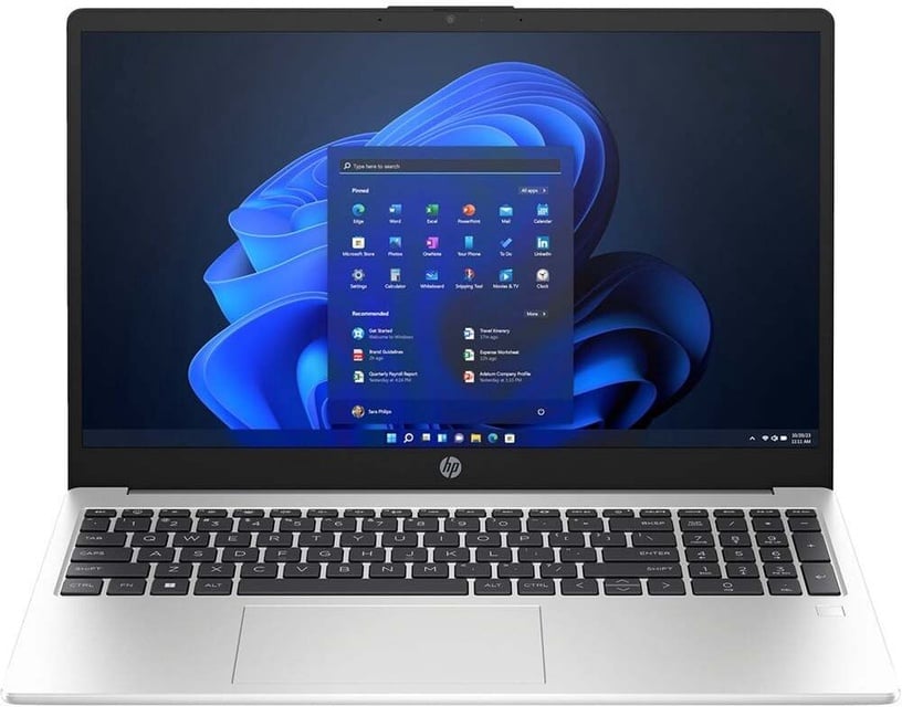 Sülearvuti HP 250 G10 85C48EA, Intel® Core™ i5-1335U, 16 GB, 512 GB, 15.6 ", Intel HD, hõbe, en