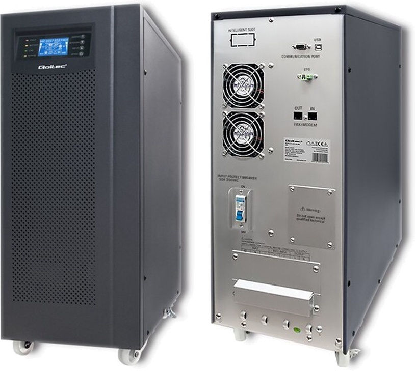 UPS sprieguma stabilizators Qoltec 53044, 8000 W