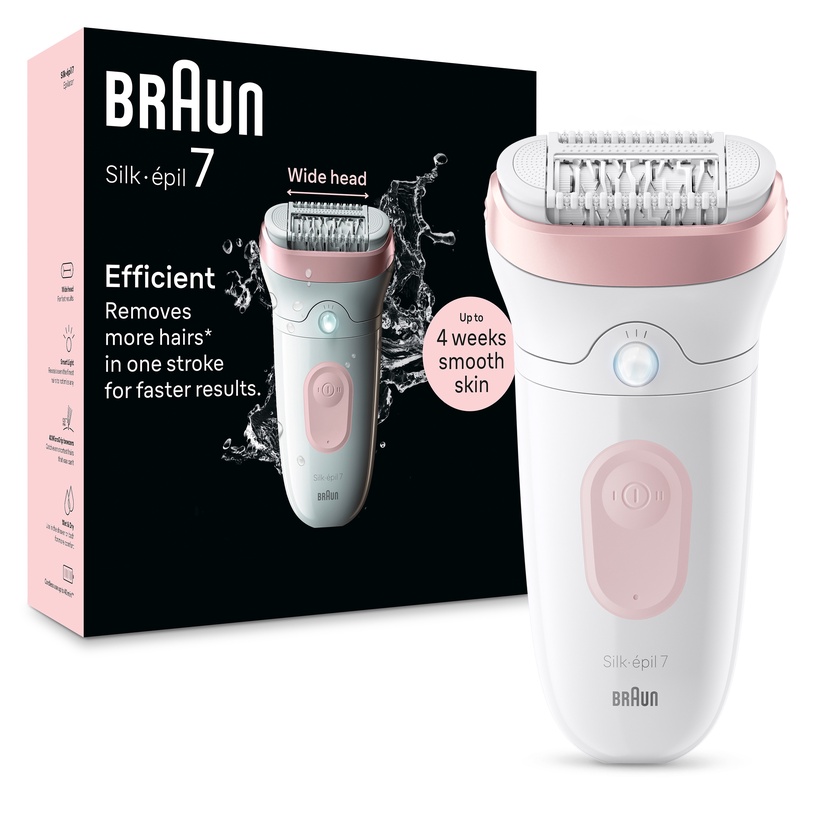 Эпилятор Braun Silk•épil 7 SE7-000, белый