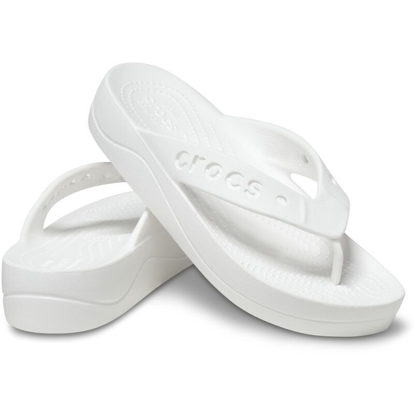 Sussid Crocs Baya Platform Flip 208395-100, valge, 39 - 40
