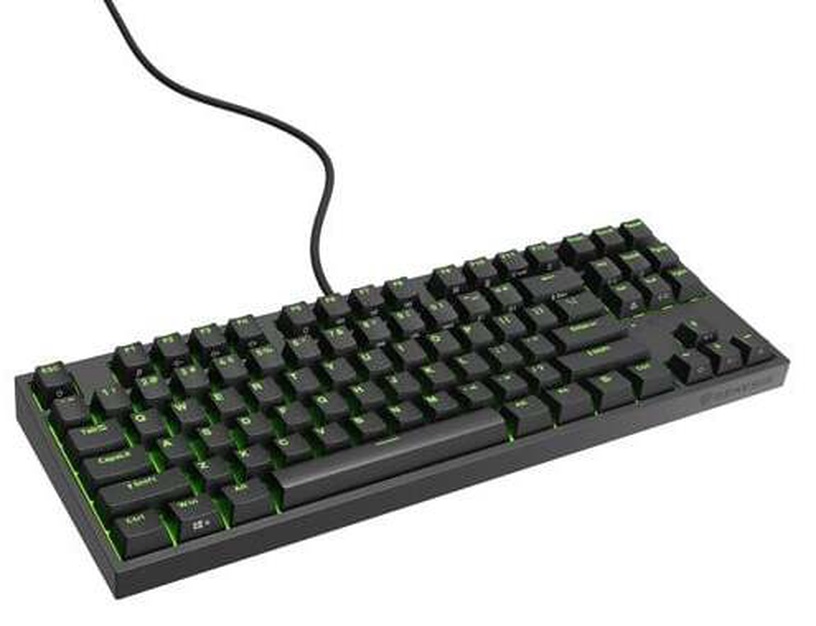 Клавиатура Genesis Thor 404 Gateron Yellow Pro, Английский (US), черный