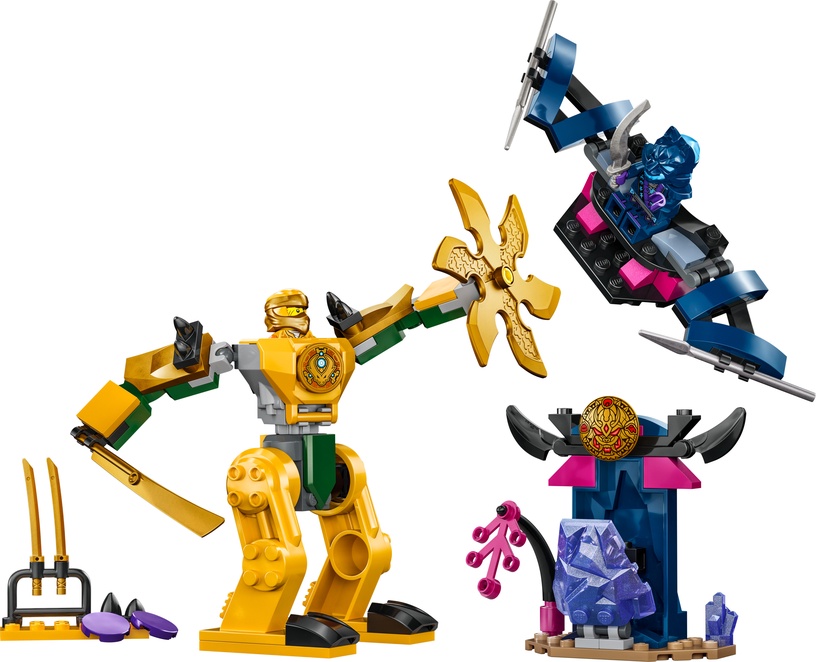 Konstruktor LEGO® Ninjago Arini lahingurobot 71804