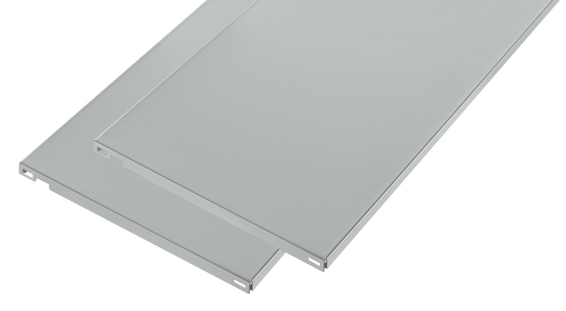 Полка Dolle Steelboard, 80 см x 30 см, серый, cталь, 2 шт.