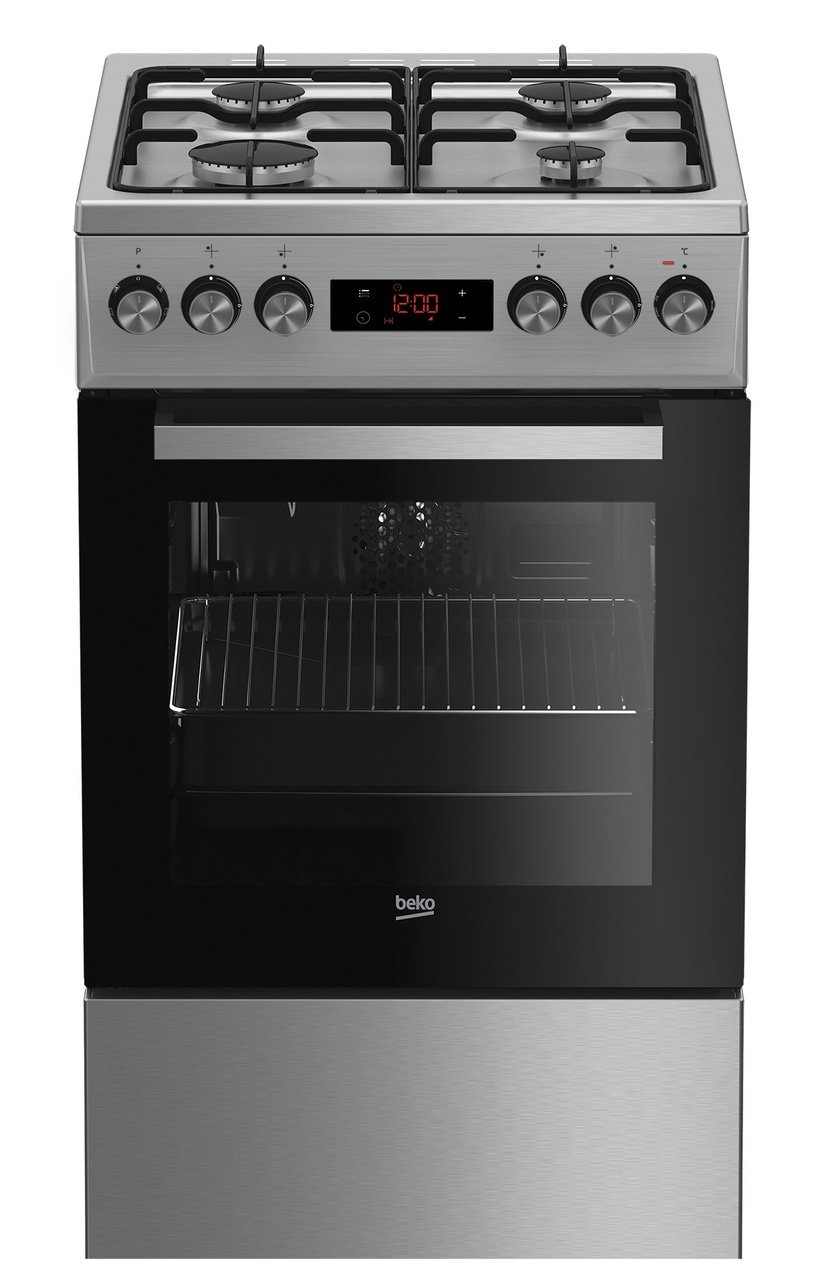 Gaasipliit elektriahjuga Beko FSE52326DXD