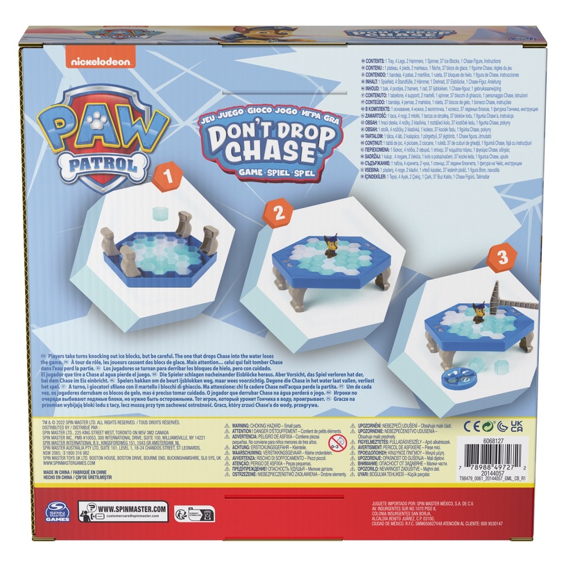 Lauamäng Spin Master Paw Patrol Dont Drop Chase 6068127, EN