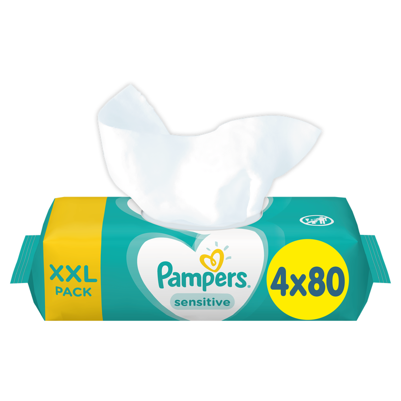 Детские влажные салфетки Pampers, 320 шт.