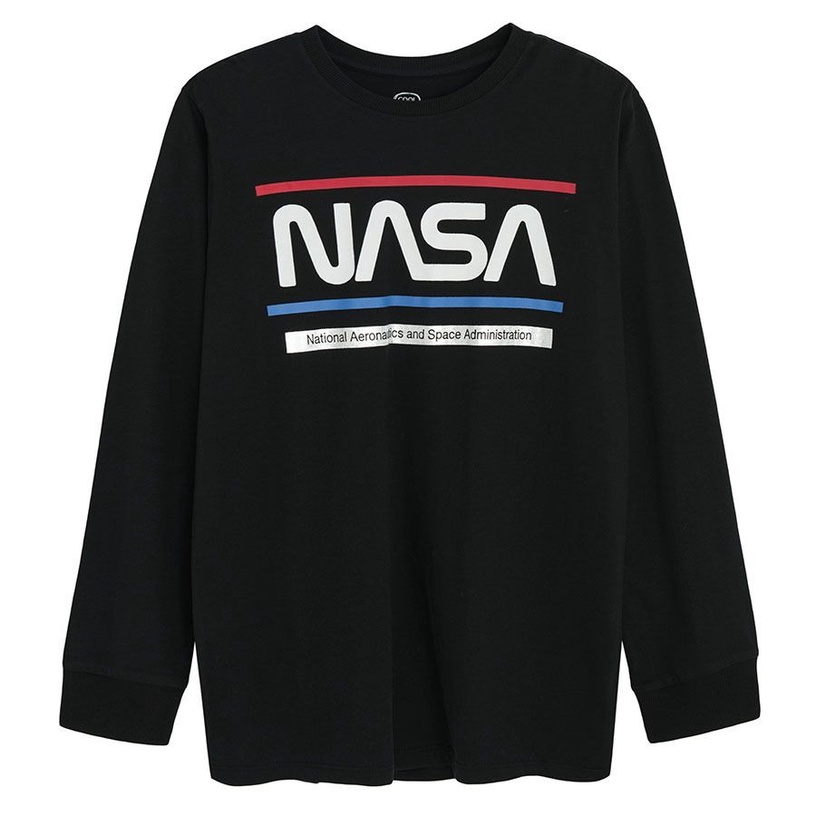 Пижамы, классическая, для мальчиков Cool Club NASA LUB2720648-00, черный, 140 см