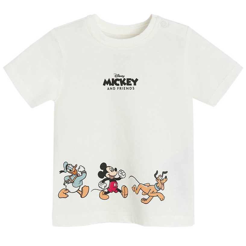 T krekls ar īsām piedurknēm vasara, mazuļiem Cool Club Mickey & Friends LCB2801885-00, daudzkrāsaina, 68 cm, 3 gab.