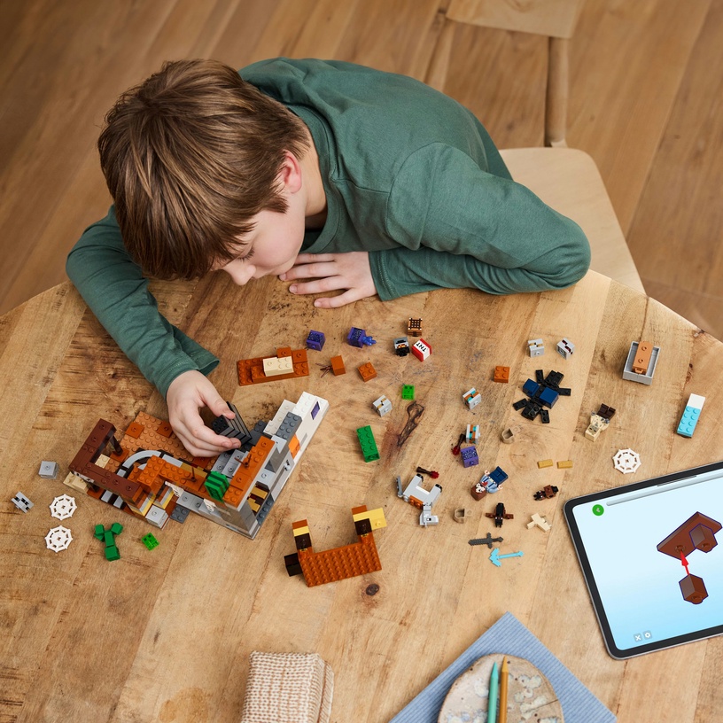 Konstruktor LEGO® Minecraft Badlandi kaevandusšaht 21263
