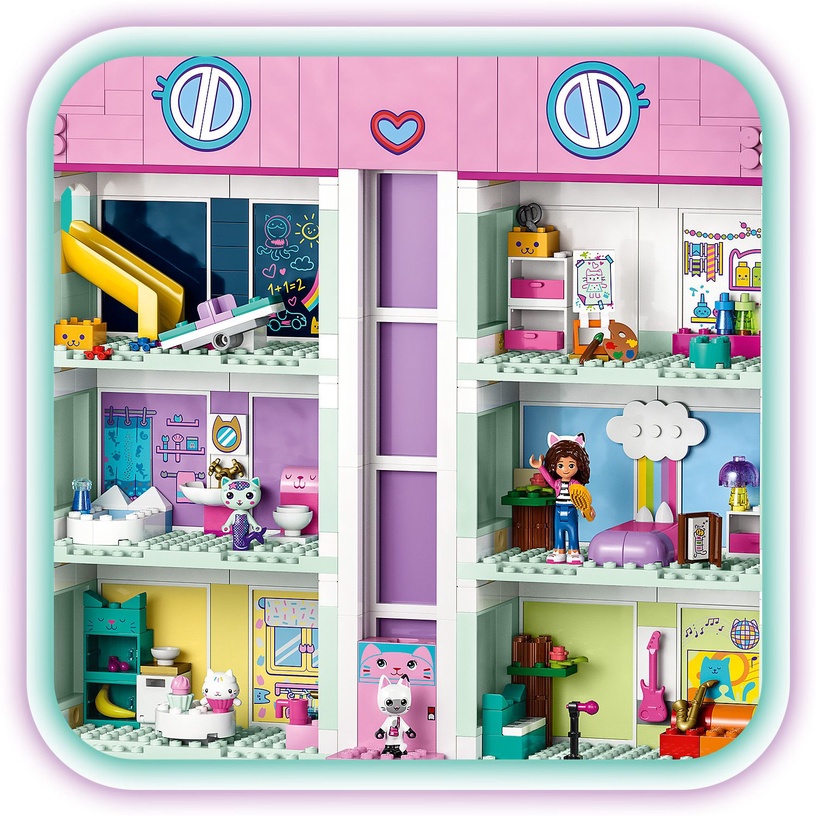 Конструктор LEGO® Gabby's Dollhouse™ Кукольный домик Габби 10788, 498 шт.