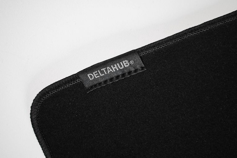 Peles paliktnis Deltahub GDP-L-D, 100 cm x 45 cm x 0.35 cm, melna