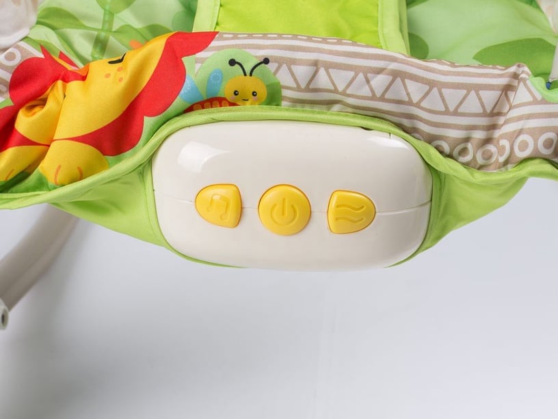 Šūpuļkrēsls EcoToys Lion, zaļa