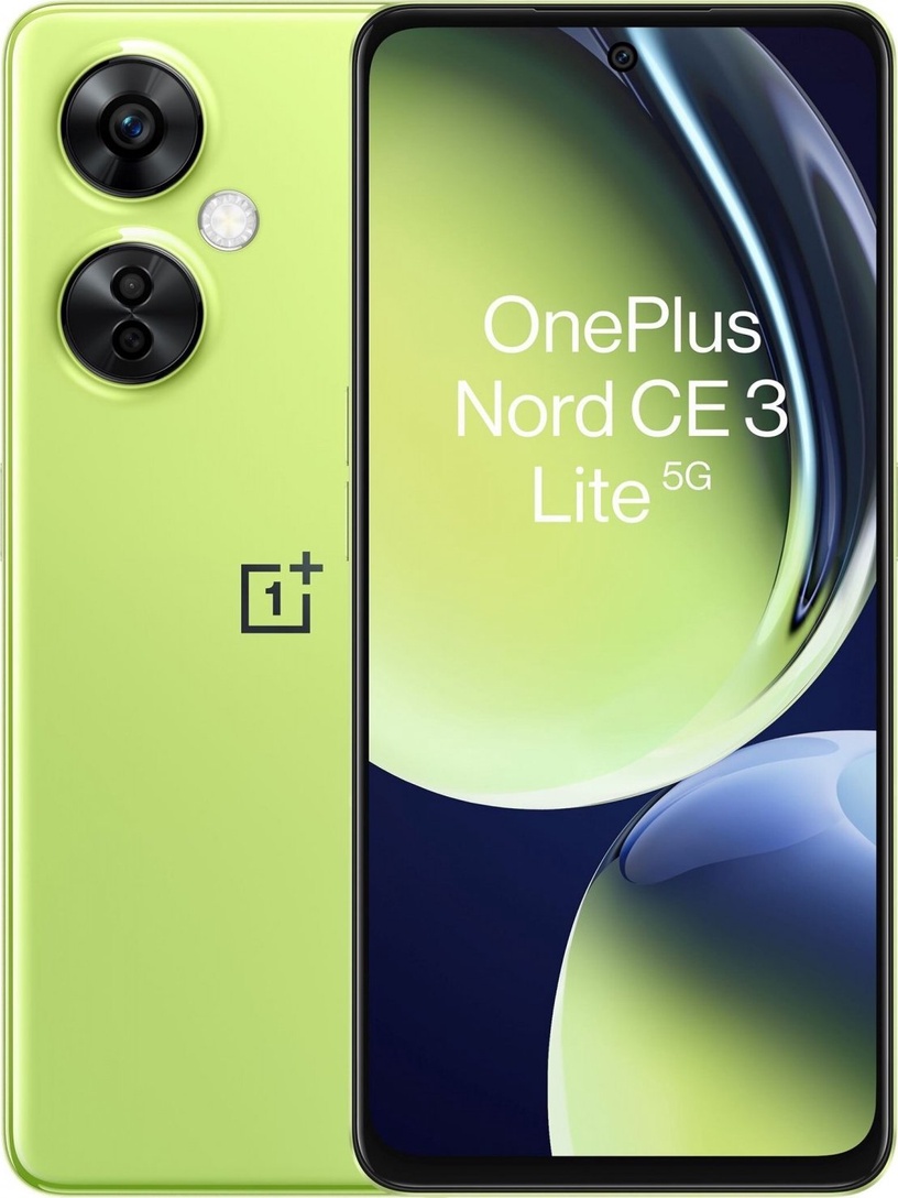 Мобильный телефон OnePlus Nord CE 3 Lite 5G, 128 GB, зеленый