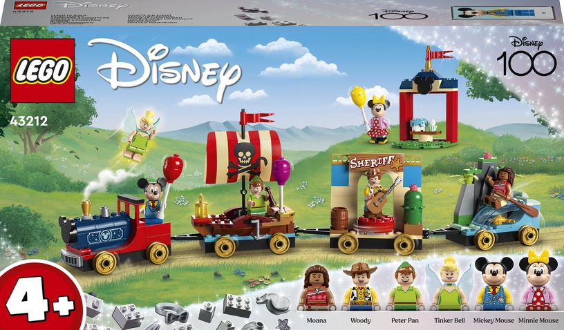 Konstruktors LEGO® │ Disney Disney svinību vilciens 43212, 200 gab.