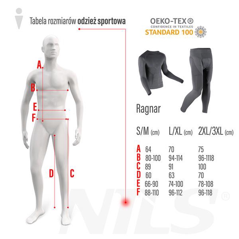 Termopesu, meestele Nils Ragnar BTZ0060, hall, 2XL/3XL
