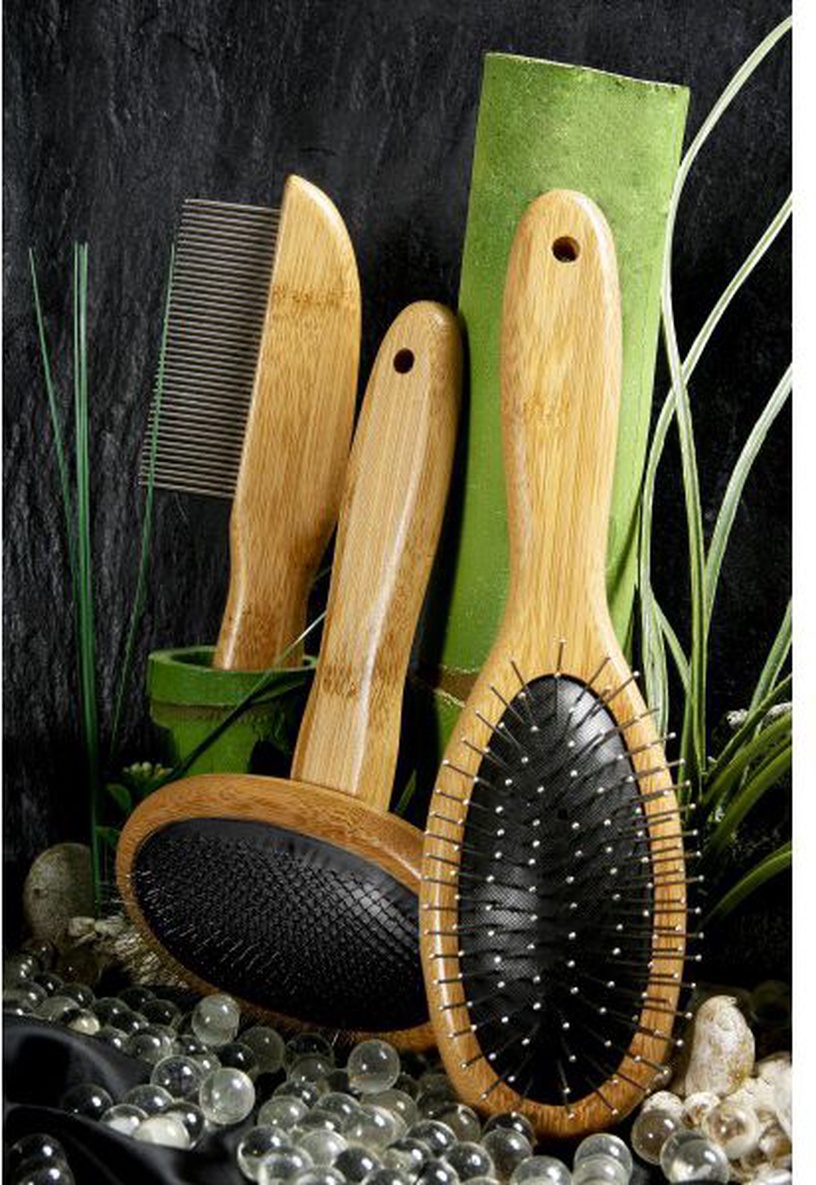 Расчески для домашних животных Zolux Bamboo Slicker, M