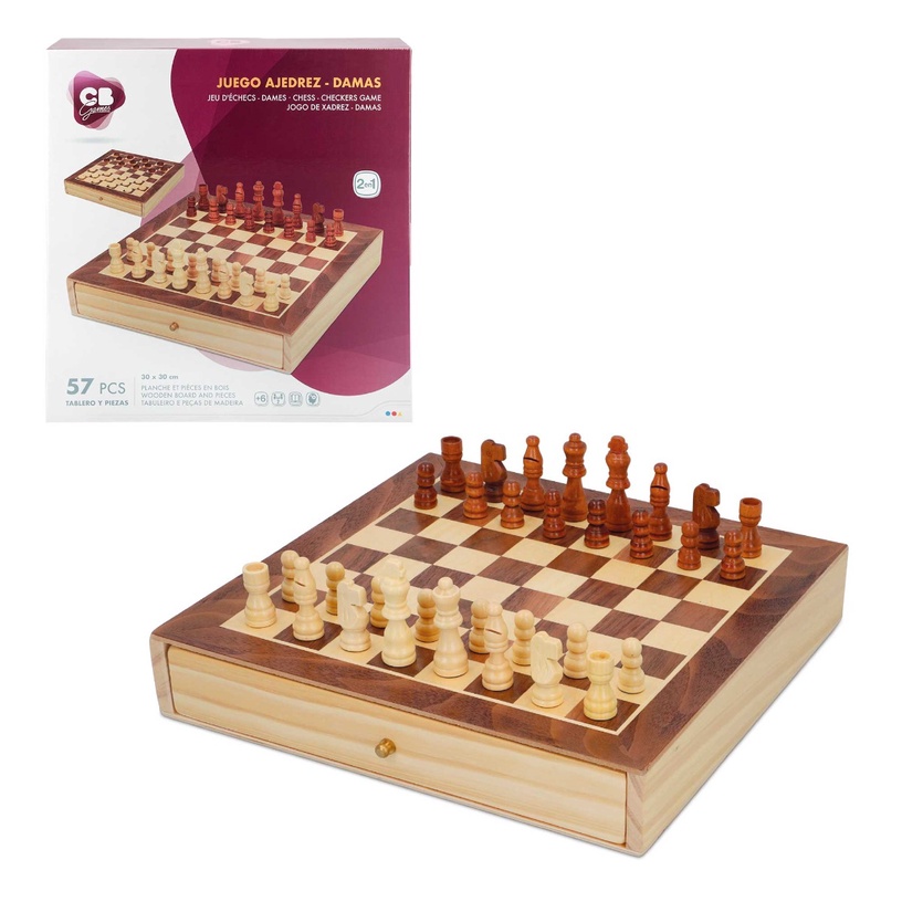 Male ja kabe CB Toys Chess & Checkers 58958