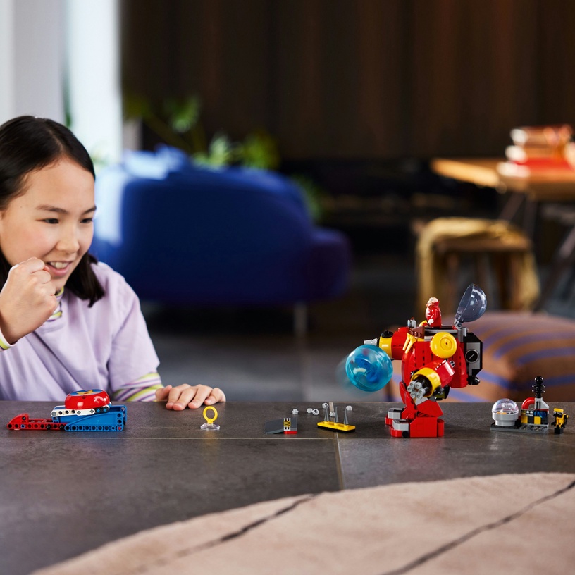 Konstruktors LEGO® Sonic the Hedgehog™ Sonic pret Dr. Eggman robotu Death Egg 76993, 615 gab.