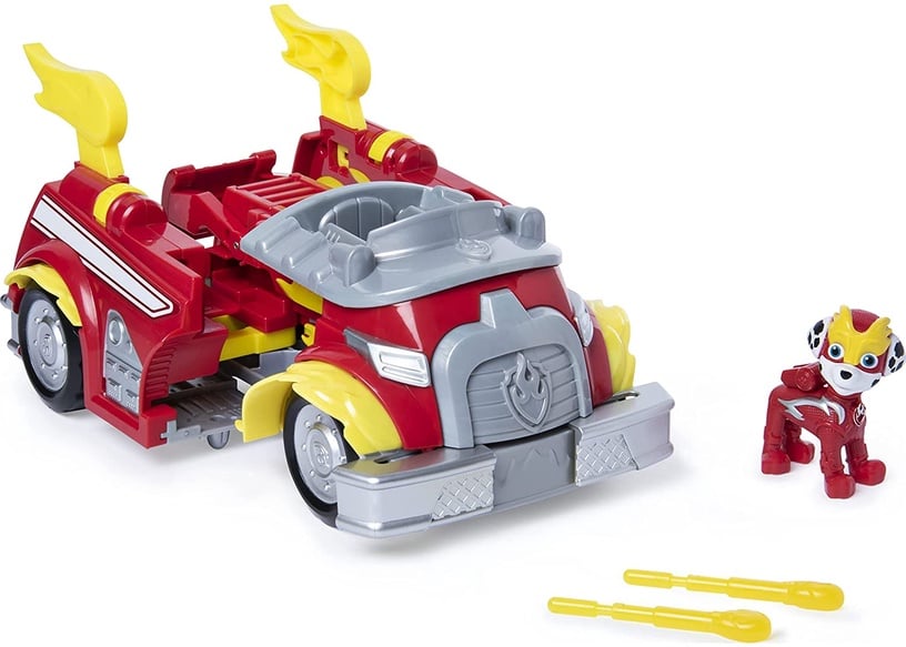 Игрушечный вертолет Spin Master Power Changing Marshal 6053686, красный