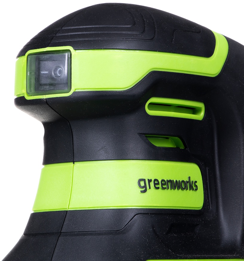 Аккумуляторная эксцентриковая шлифмашина Greenworks G24SS14, 24 В