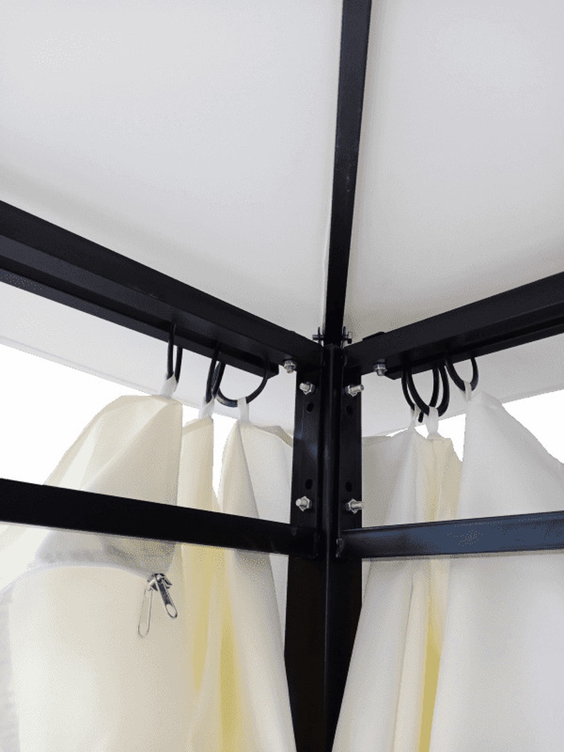 Varikatus Besk, 450 x 250 cm, valge