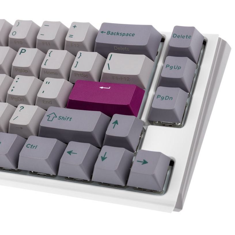 Klaviatūra Ducky One 3 SF One 3 SF Cherry MX Red, Angļu (US), balta/pelēka/gaiši pelēka