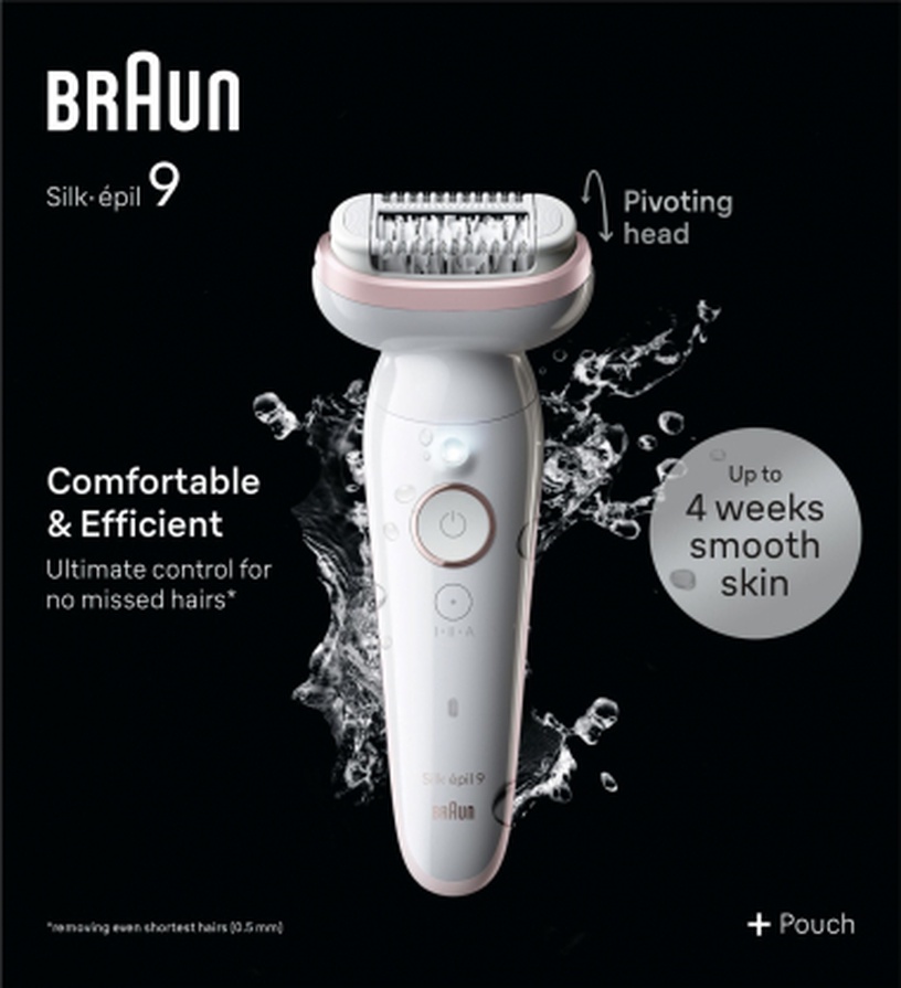 Эпилятор Braun Silk•épil 9 SES9-000, белый