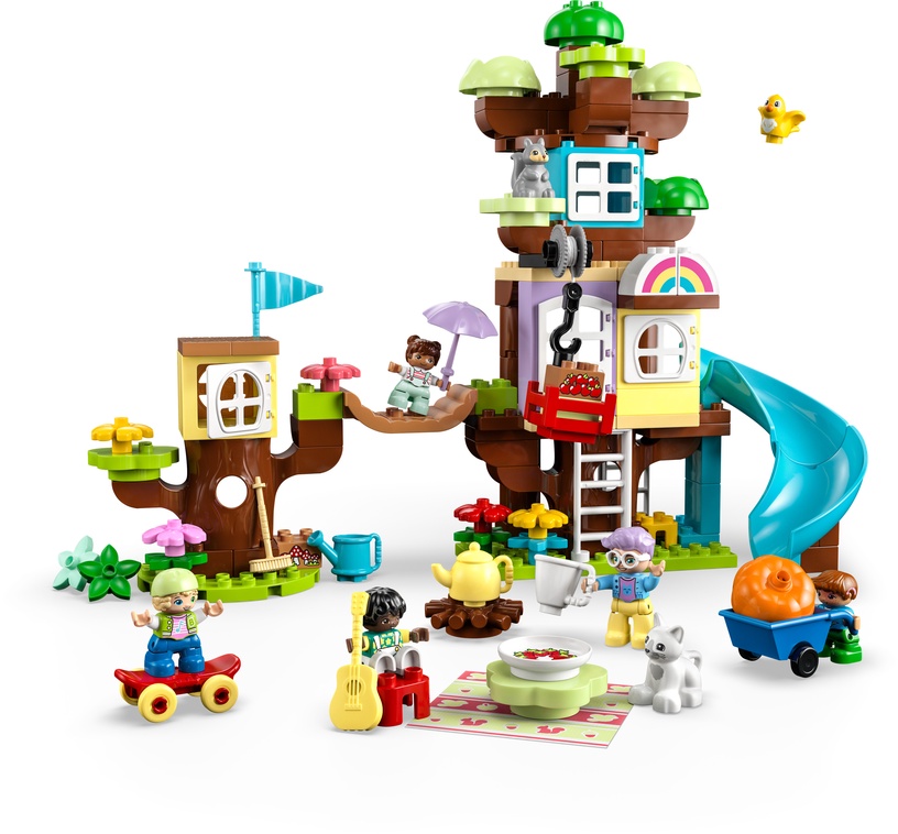 Конструктор LEGO® DUPLO® 3in1 Tree House 10993, 126 шт.