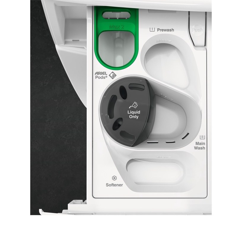 Veļas mašīna AEG 8000 sērija „PowerCare“ „UniversalDose“ EcoLine LFR83844VE, 8 kg, balta