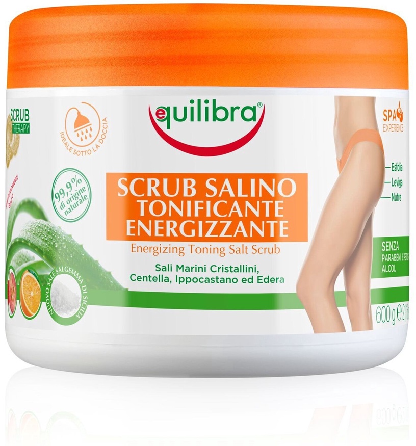 Скраб для кожи тела Equilibra Aloe Energizing Toning, 600 г