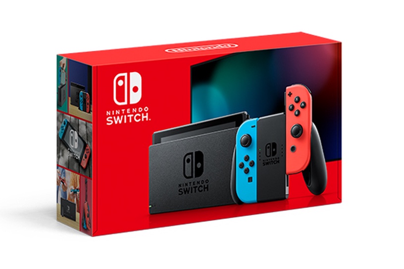 Mängukonsool Nintendo Switch Neon-Red/Neon-Blue, HDMI / Wi-Fi / USB Type A / USB Type-C, 32 GB