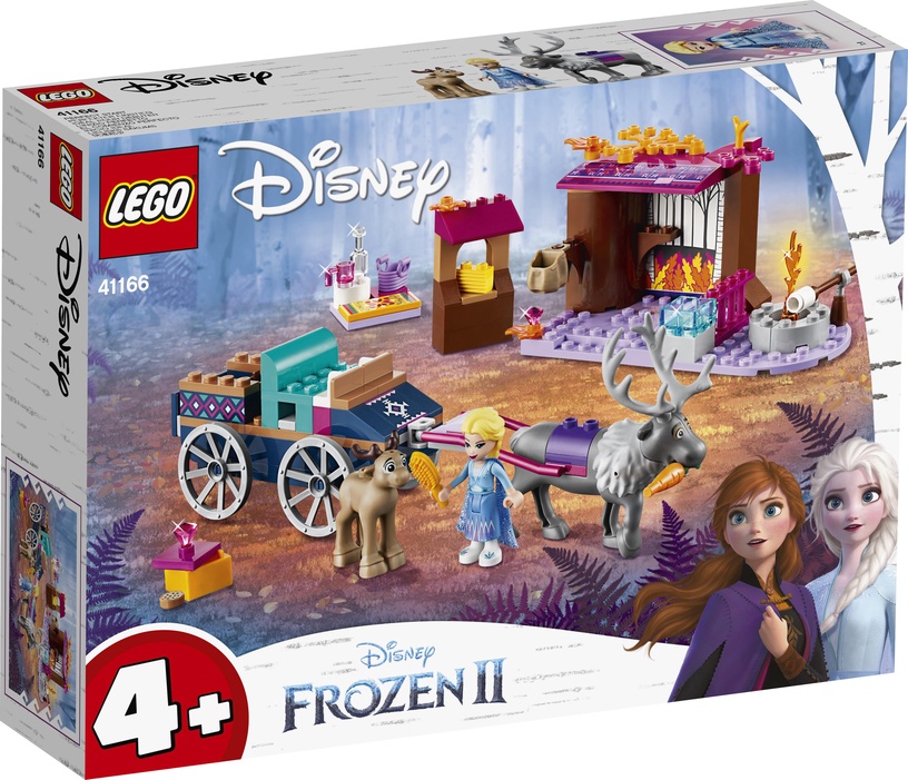 Конструктор LEGO® | Disney Princess™ Дорожные приключения Эльзы 41166, 116 шт.